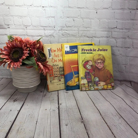 vintage children's books hardcover set